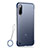 Handyhülle Hülle Ultra Dünn Schutzhülle Tasche Durchsichtig Transparent Matt U01 für Xiaomi Mi 9 Lite Blau