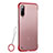 Handyhülle Hülle Ultra Dünn Schutzhülle Tasche Durchsichtig Transparent Matt U01 für Xiaomi Mi 9 Lite Rot