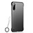 Handyhülle Hülle Ultra Dünn Schutzhülle Tasche Durchsichtig Transparent Matt U01 für Xiaomi Mi A3 Schwarz