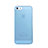 Handyhülle Hülle Ultradünn Tasche Durchsichtig Transparent Matt für Apple iPhone 5 Blau