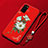 Handyhülle Silikon Hülle Gummi Schutzhülle Blumen für Huawei Honor V30 5G
