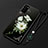 Handyhülle Silikon Hülle Gummi Schutzhülle Blumen für Huawei Honor V30 5G Schwarz