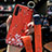 Handyhülle Silikon Hülle Gummi Schutzhülle Blumen K04 für Huawei P30 Pro Rot
