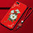Handyhülle Silikon Hülle Gummi Schutzhülle Blumen M02 für Oppo K1