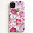 Handyhülle Silikon Hülle Gummi Schutzhülle Blumen S01 für Apple iPhone 11