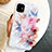 Handyhülle Silikon Hülle Gummi Schutzhülle Blumen S02 für Apple iPhone 11 Rosa