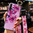 Handyhülle Silikon Hülle Gummi Schutzhülle Blumen S03 für Huawei Nova 5T