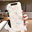 Handyhülle Silikon Hülle Gummi Schutzhülle Blumen S03 für Samsung Galaxy A80 Rosa