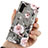 Handyhülle Silikon Hülle Gummi Schutzhülle Blumen S03 für Samsung Galaxy Note 10 5G