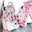 Handyhülle Silikon Hülle Gummi Schutzhülle Blumen S04 für Apple iPhone Xs
