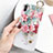 Handyhülle Silikon Hülle Gummi Schutzhülle Blumen S04 für Apple iPhone Xs