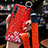 Handyhülle Silikon Hülle Gummi Schutzhülle Flexible Blumen S03 für Xiaomi Mi Note 10 Rot
