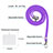 Handyhülle Silikon Hülle Gummi Schutzhülle Flexible Modisch Muster mit Schlüsselband Lanyard Y01B für Samsung Galaxy M51