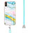 Handyhülle Silikon Hülle Gummi Schutzhülle Flexible Modisch Muster mit Schlüsselband Lanyard Y05B für Xiaomi Redmi 9AT