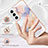 Handyhülle Silikon Hülle Gummi Schutzhülle Flexible Modisch Muster S01 für Samsung Galaxy S21 FE 5G