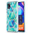 Handyhülle Silikon Hülle Gummi Schutzhülle Flexible Modisch Muster Y01B für Samsung Galaxy A31 Grün