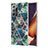 Handyhülle Silikon Hülle Gummi Schutzhülle Flexible Modisch Muster Y01B für Samsung Galaxy Note 20 Ultra 5G Nachtgrün