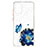 Handyhülle Silikon Hülle Gummi Schutzhülle Flexible Modisch Muster Y01X für Samsung Galaxy S20 Plus 5G Blau
