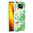 Handyhülle Silikon Hülle Gummi Schutzhülle Flexible Modisch Muster Y04B für Xiaomi Poco X3 NFC Grün