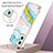 Handyhülle Silikon Hülle Gummi Schutzhülle Flexible Modisch Muster Y05B für Realme 9i 4G