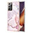Handyhülle Silikon Hülle Gummi Schutzhülle Flexible Modisch Muster Y05B für Samsung Galaxy Note 20 Ultra 5G Rosa