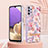 Handyhülle Silikon Hülle Gummi Schutzhülle Flexible Modisch Muster Y06B für Samsung Galaxy A23 5G