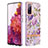Handyhülle Silikon Hülle Gummi Schutzhülle Flexible Modisch Muster Y06B für Samsung Galaxy S20 FE (2022) 5G Helles Lila