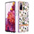 Handyhülle Silikon Hülle Gummi Schutzhülle Flexible Modisch Muster Y06B für Samsung Galaxy S20 FE (2022) 5G Weiß