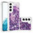 Handyhülle Silikon Hülle Gummi Schutzhülle Flexible Modisch Muster Y06B für Samsung Galaxy S21 5G