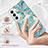 Handyhülle Silikon Hülle Gummi Schutzhülle Flexible Modisch Muster Y08B für Samsung Galaxy S21 Plus 5G
