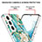 Handyhülle Silikon Hülle Gummi Schutzhülle Flexible Modisch Muster Y09B für Samsung Galaxy S21 5G