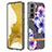 Handyhülle Silikon Hülle Gummi Schutzhülle Flexible Modisch Muster Y12B für Samsung Galaxy S21 5G