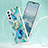 Handyhülle Silikon Hülle Gummi Schutzhülle Flexible Modisch Muster Y13B für Samsung Galaxy S23 Plus 5G