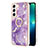 Handyhülle Silikon Hülle Gummi Schutzhülle Flexible Modisch Muster Y16B für Samsung Galaxy S21 5G