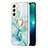 Handyhülle Silikon Hülle Gummi Schutzhülle Flexible Modisch Muster Y16B für Samsung Galaxy S21 5G