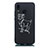 Handyhülle Silikon Hülle Gummi Schutzhülle Konstellation S11 für Huawei P20 Lite Schwarz