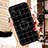 Handyhülle Silikon Hülle Gummi Schutzhülle Modisch Muster S02 für Huawei P20 Lite Schwarz
