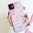 Handyhülle Silikon Hülle Gummi Schutzhülle Modisch Muster S12 für Apple iPhone 11 Rosa