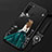 Handyhülle Silikon Hülle Gummi Schutzhülle Motiv Kleid Mädchen für Xiaomi Redmi Note 8 Schwarz