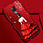 Handyhülle Silikon Hülle Gummi Schutzhülle Motiv Kleid Mädchen K01 für Huawei Mate 20 Rot