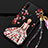 Handyhülle Silikon Hülle Gummi Schutzhülle Motiv Kleid Mädchen K02 für Huawei P30 Lite Plusfarbig