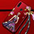 Handyhülle Silikon Hülle Gummi Schutzhülle Motiv Kleid Mädchen K02 für Huawei P30 Lite Violett