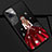 Handyhülle Silikon Hülle Gummi Schutzhülle Motiv Kleid Mädchen M02 für Apple iPhone 11 Rot und Schwarz