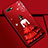 Handyhülle Silikon Hülle Gummi Schutzhülle Motiv Kleid Mädchen M04 für Oppo R17 Neo Rot