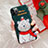 Handyhülle Silikon Hülle Gummi Schutzhülle Weihnachten für Apple iPhone 12 Pro Grün