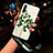 Handyhülle Silikon Hülle Rahmen Schutzhülle Spiegel Blumen für Huawei Nova 5 Grün