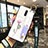 Handyhülle Silikon Hülle Rahmen Schutzhülle Spiegel Blumen für Realme X