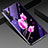 Handyhülle Silikon Hülle Rahmen Schutzhülle Spiegel Blumen für Realme XT