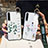 Handyhülle Silikon Hülle Rahmen Schutzhülle Spiegel Blumen S01 für Huawei P30