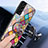 Handyhülle Silikon Hülle Rahmen Schutzhülle Spiegel Modisch Muster A01 für Samsung Galaxy S21 5G